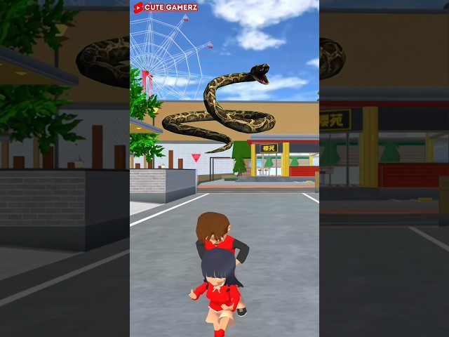 Mamma selamatkan aku dari ular itu 🐍 #sakura #shorts #sakuraschoolsimulator