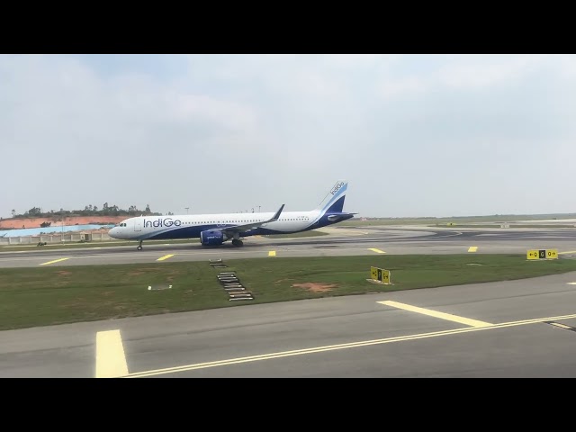 Bangalore - Mumbai Takeoff | Flight Video | IndiGo | 4K | HDR