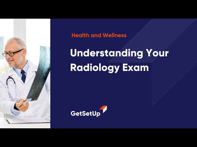 Understanding your Radiology Exam, Classes designed for older adults.