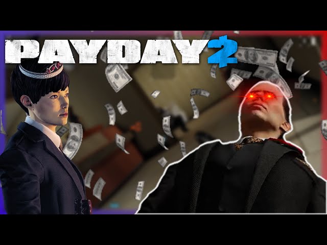 2 Deppen (versuchen) eine Bank auszurauben in Payday 2