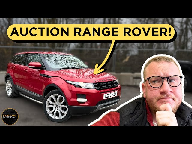 I bought A CHEAP Range Rover Evoque At British Car Auctions