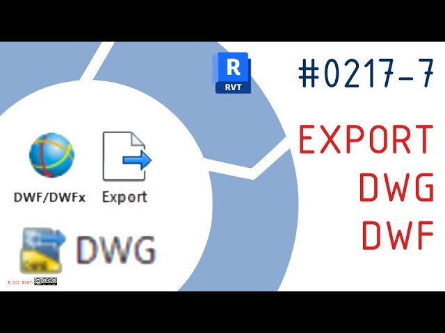 0217-7 #RevitTraining #Revit Export to #DWG and #DWF #BIMTraining