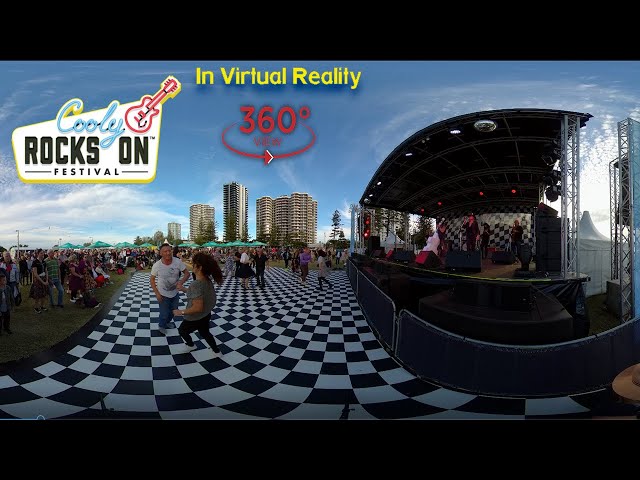 The Colt Seavers Band in 360 VR at Coolangatta Rock and Roll Festival