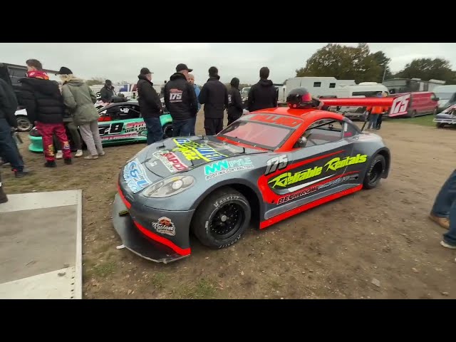 Gala Night Pitwalk at Foxhall Stadium . Bangers,Hot Rods,Stox