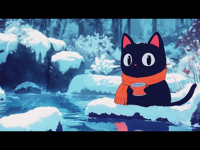 Unwind Morning Coffee ☕ Jazzy Cat Lofi Radio ☕ Chill Beats protect your Calmness and Peace