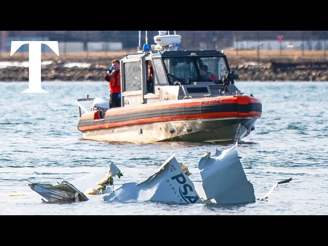 LIVE: American Airlines plane crash recovery operation gets underway