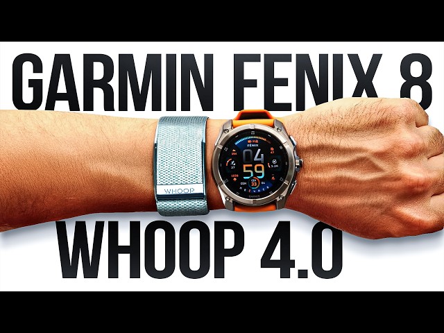 Whoop 4.0 vs Garmin Fenix 8 - лучшее фитнес-устройство? Обзор, сравнение, опыт использования