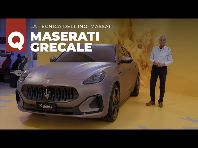 La prova di Massai: tutti i segreti della Maserati Grecale, termica ed elettrica