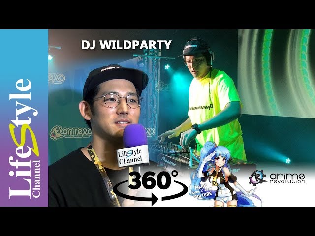 VR360 DJ WILDPARTY インタビュー on LifeStyle Channel