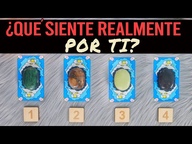 QUÉ SIENTE POR TI? || Tarot interactivo 🔮✨