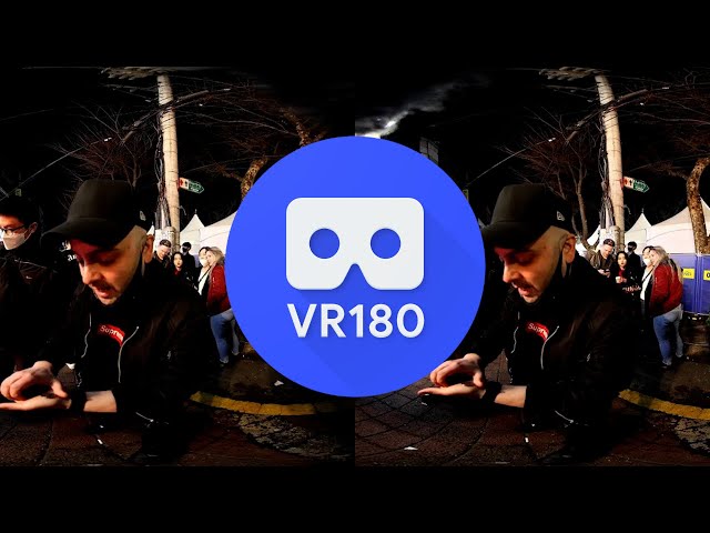 Hongdae Magician Performs VR Magic Trick in 8K