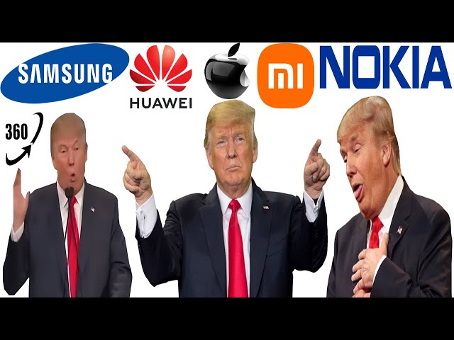 360º VR Donald Trump Sings But Famous Phones Ringtones