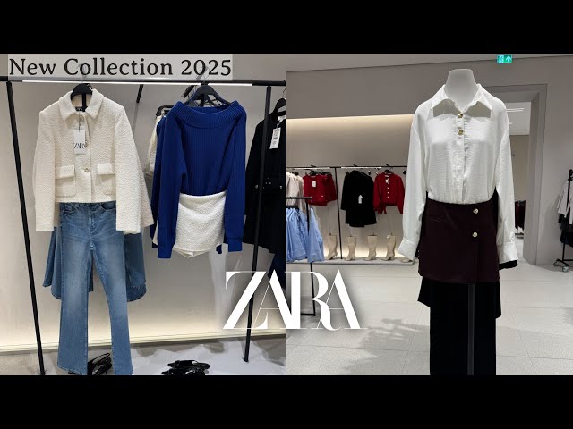 ZARA NEW WOMEN’S💓WINTER COLLECTION 2025 / ZARA HAUL 2025🎋