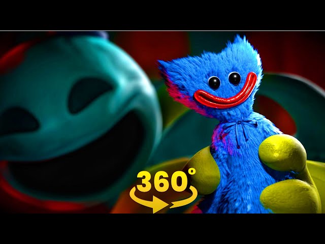 Poppy Playtime Chapter 4 Gameplay Trailer - Doey the Doughman 360 VR