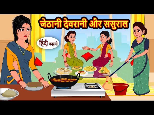 जेठानी देवरानी और ससुराल | Bedtime Stories | Moral Story | Storytime | Fairy Tales | Hindi Kahaniya