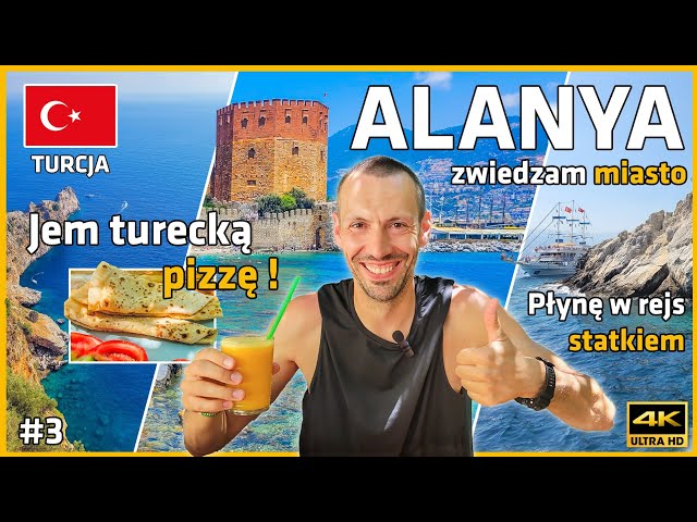 TURKEY 🇹🇷 - ALANYA - Exploring the City and Tasting Turkish Pizza! 🍕