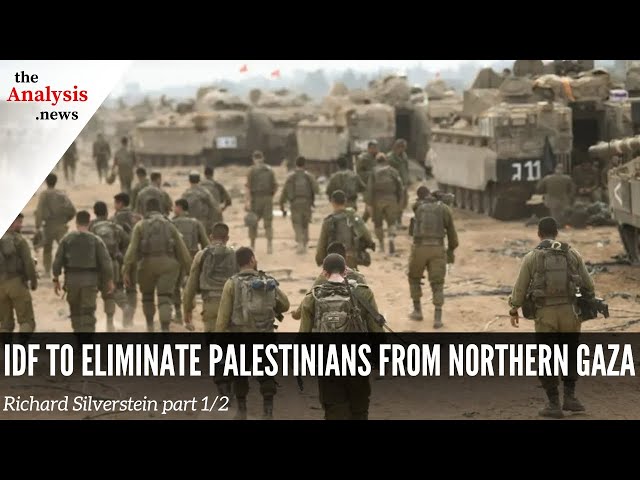 IDF to Eliminate Palestinians from Northern Gaza - Richard Silverstein part 1/2