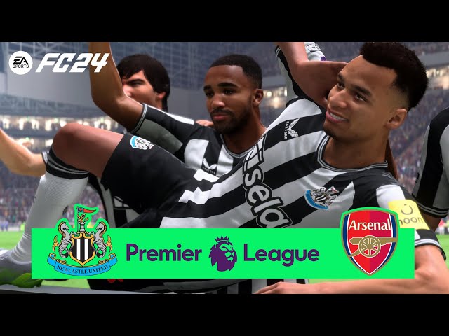 Newcastle United vs Arsenal | Premier League #fc24 #ps5