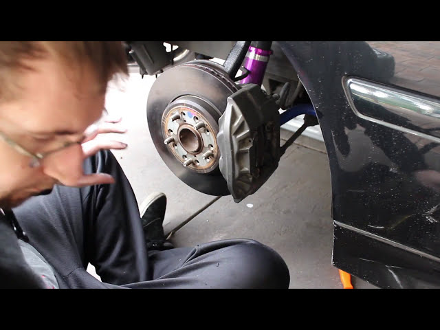 The JZX Files: UCF21 Celsior Front Brake Pad Upgrade