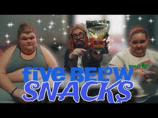 FIVE BELOW WERID SNACKS REVIEW