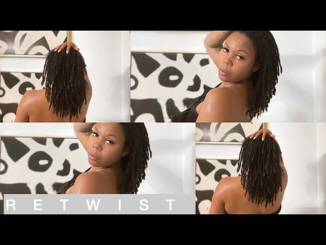 RETWIST ON MY LOCS: WASH DAY + STYLING ROUTINE, LOC MAINTENANCE LOTS OF TALKING ABOUT MY HAIR, TIPS