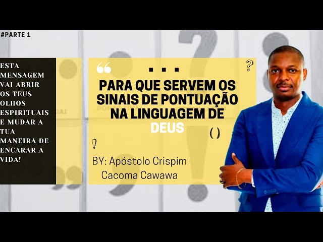 OS SINAIS DE PONTUAÇÃO NA LINGUAGEM DE DEUS