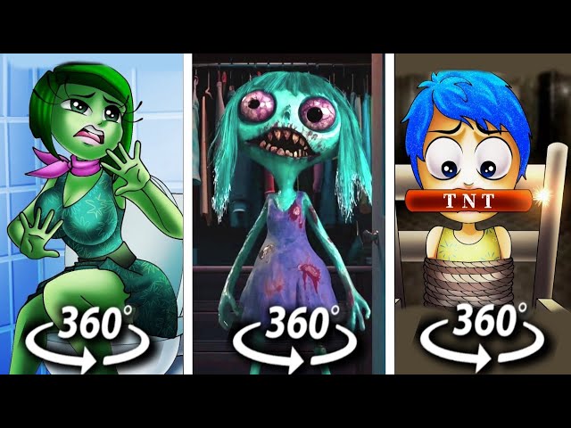 INSIDE OUT 2 in 360 VR The Craziest Animation You Won't Believe!