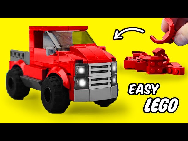 EASY LEGO Truck How To Build Tutorial Step by Step Instructions