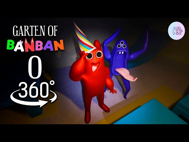 Garten of Banban 0 - 360° VR Animation (Official Teaser Trailer 4K)