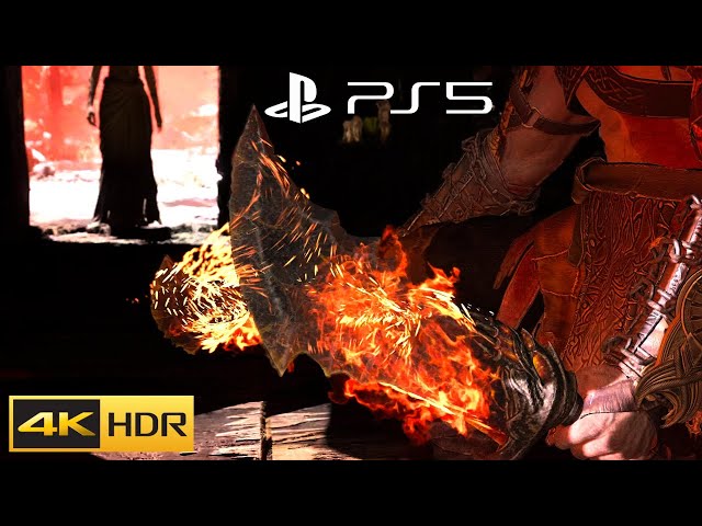 Kratos Meets Athena And Gets The Blades Of Chaos After Many Years - GOD OF WAR 4 [PS5 4K 60FPS HDR]