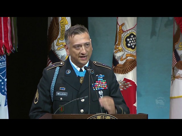 Pentagon Hall of Heroes: Staff Sgt. David G. Bellavia's Speech