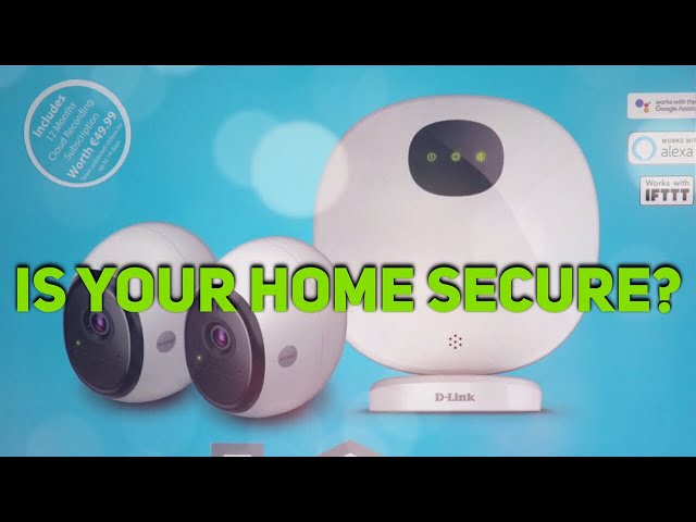 Secure Your Home With mydlink Pro Wireless Camera Kit