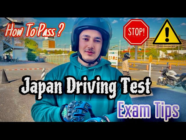 how difficult Driving License Test In Japan? How Can Pass ? Bike Driving license