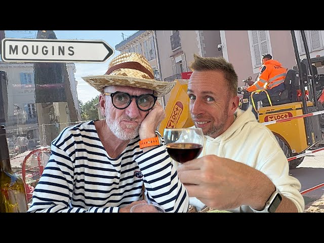 Magical MOUGINS! We Eat On BUILDING SITE In PICASSO’S Home Village (With 40 Restaurants!)🇫🇷🍽️🎨