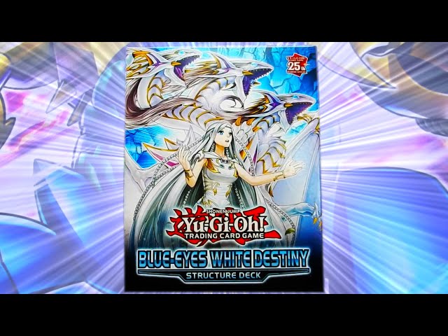 Yugioh Blue-eyes White Destiny Structure Deck!