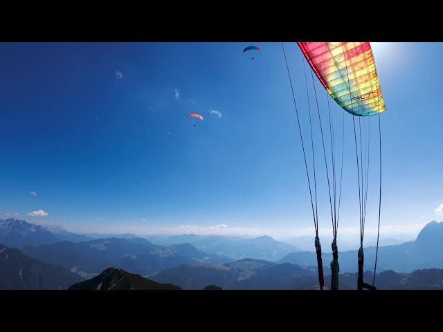 Thermals for Lunch*  | Paragliding | Koessen/Austrian Alps  (*with some lee)