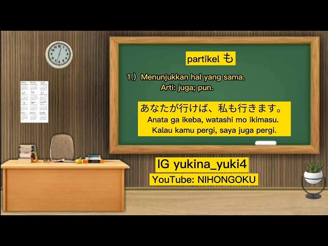 faham tuntas cara menggunakan partikel mo (も) dalam bahasa jepang⛩ #jepang#partikel#bahasajepang