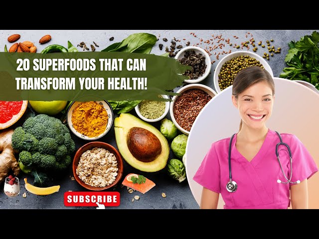 The Best Foods for Every Health Goal!