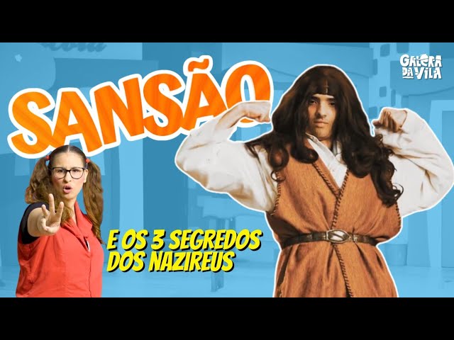 OS 3 SEGREDOS DE SANSÃO | EP.208 #sansão #historiainfantil