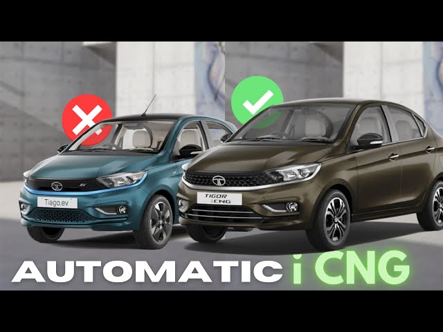 Tata Tiago CNG AMT Variants, Tata Tigor iCNG Automatic.  Best DEAL?