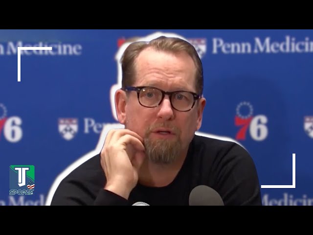 Nick Nurse EVALUATES Paul George's GAME following 76ers' DEFEAT at Nets