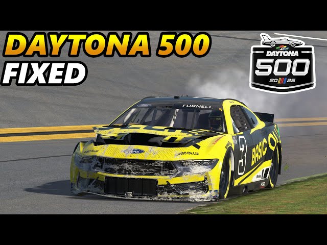 iRacing Special Event: Daytona 500 (Fixed)