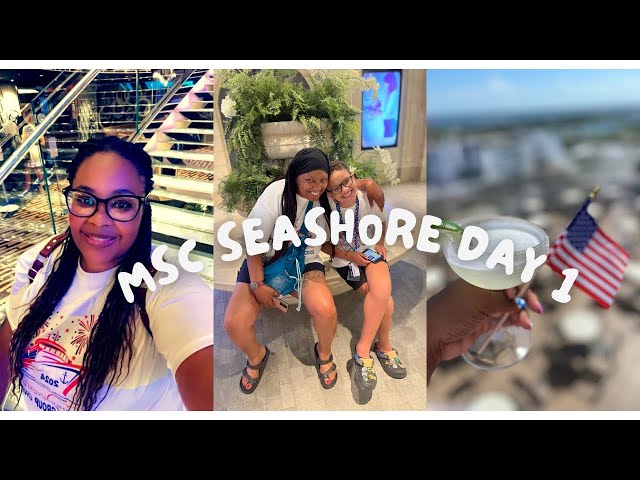 MSC Seashore~Joining our 1st group cruise~