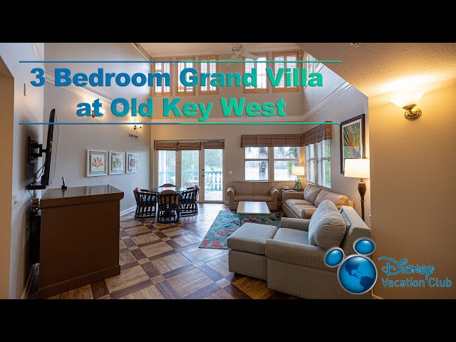 Old Key West Resort - Disney Vacation Club Resort Grand Villa Room 4322 Tour 3D VR180