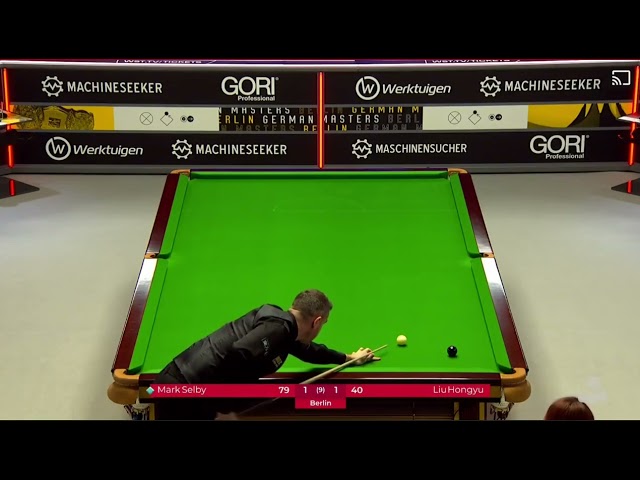 Mark Selby Amazing black ball to close the frame