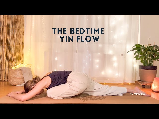 Bedtime Yin Yoga | 41 min | 7 Day Mindful Bedtime Yoga for beginners