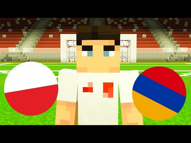 POLSKA : ARMENIA - PIŁKA NOŻNA w MINECRAFT - ZAPOWIEDŹ 360°