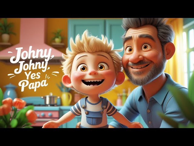 Johny Johny yes papa - Nursery rhyme! Sweet & smooth Rhymes and songs for kids! BEST song for kids.