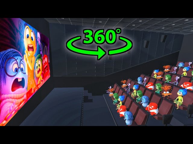 360° Inside Out Emotions - VR CINEMA HALL Experience #2 | VR 4K Experience