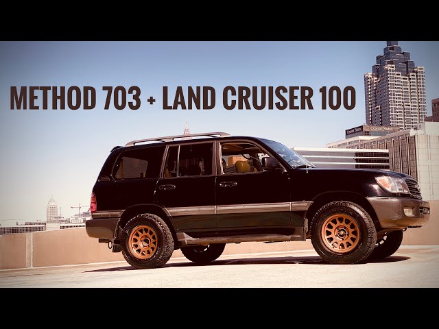 Toyota Land Cruiser LX470 100 series & Method Race Wheels 703!